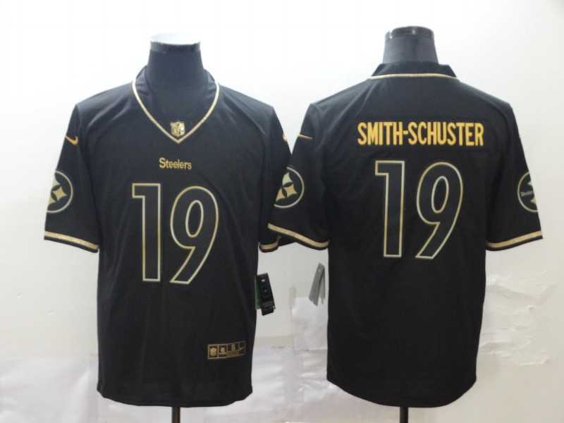 Nike Steelers 19 JuJu Smith-Schuster Black Gold Throwback Vapor Untouchable Limited Jersey,We sell and wholesale Nike Steelers 19 JuJu Smith-Schuster Black Gold Throwback Vapor Untouchable Limited Jersey on line form chian!